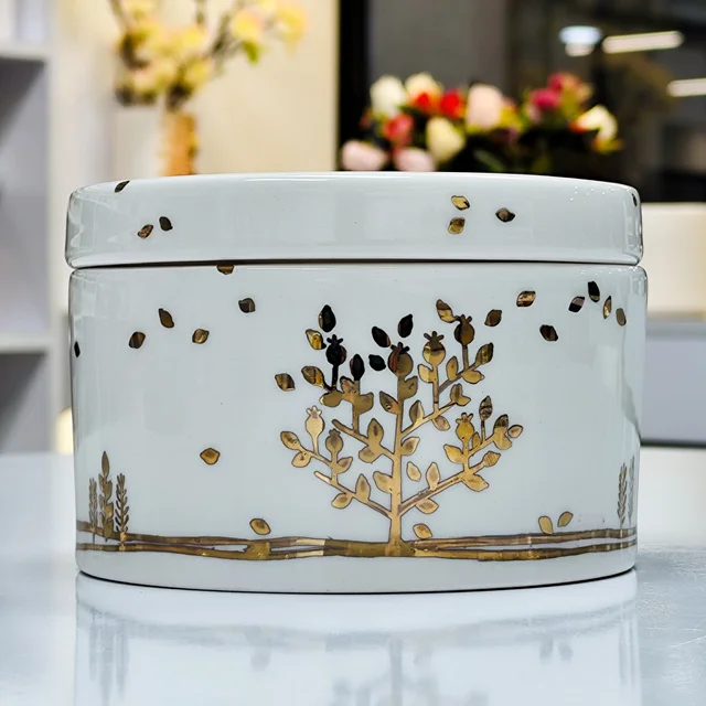 شکلات خوری لاستر طلا