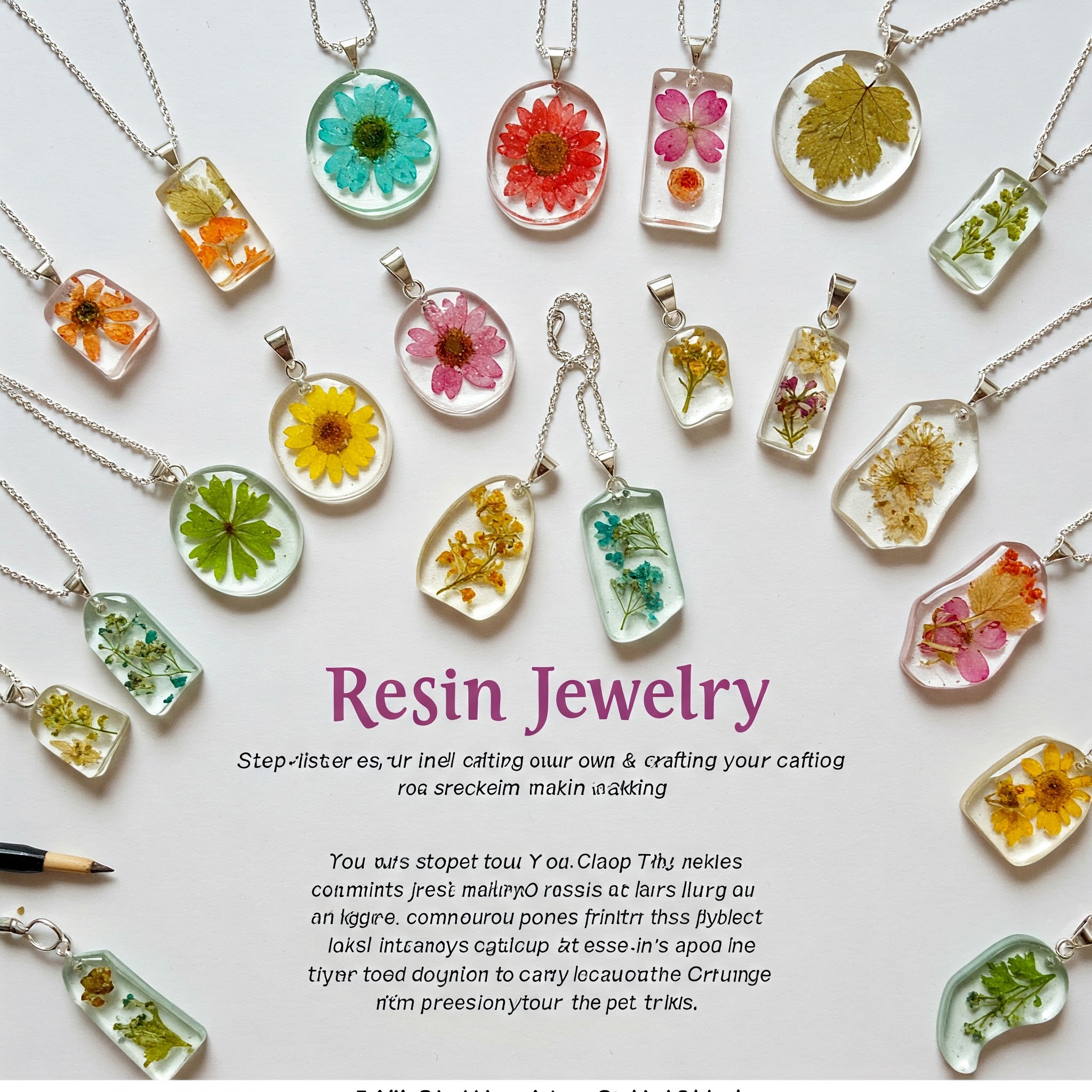 زیورآلات رزینی